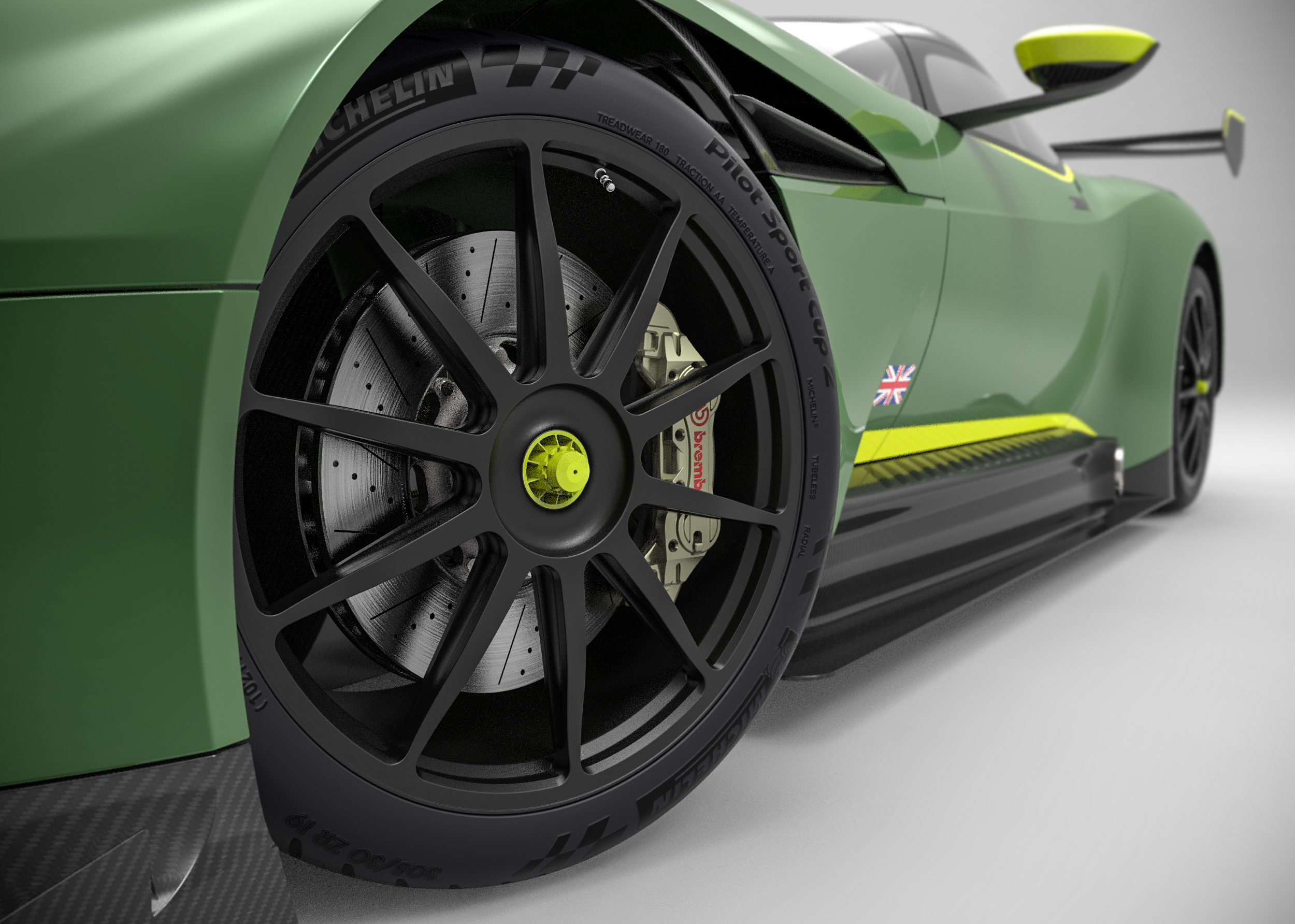 Aston Martin VULCAN限量跑车造型3D建模图纸 CATIA设计 附STP格式